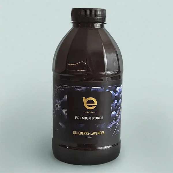 Пюре фруктове Ellenbar "Чорниця-лаванда" 900г