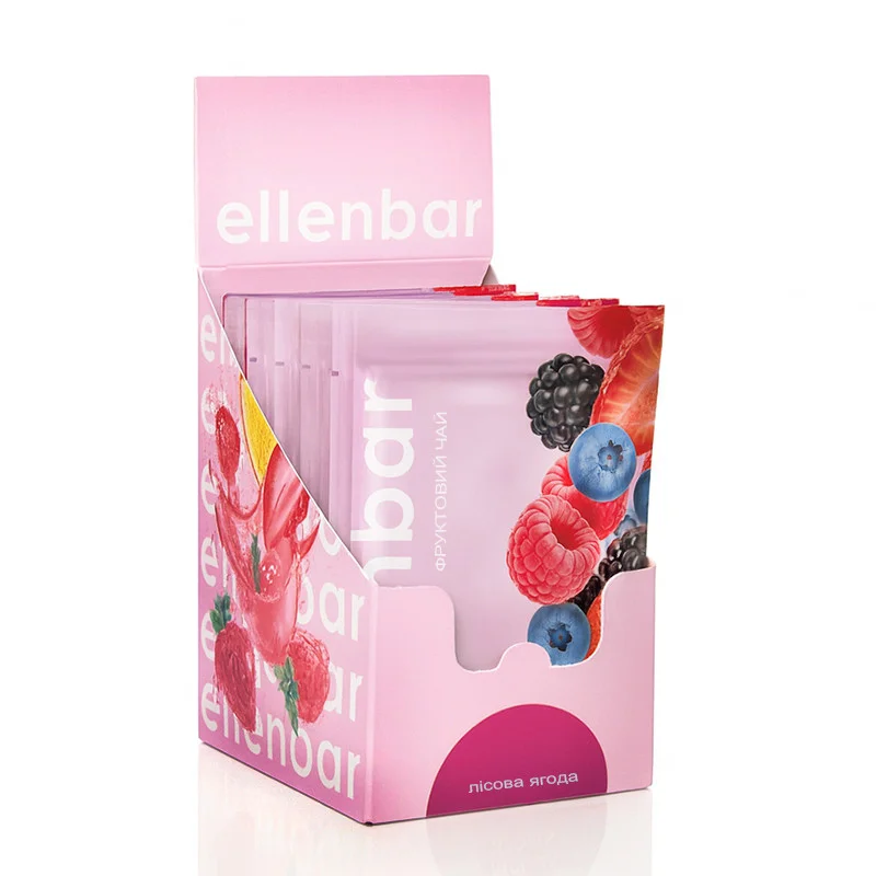 Ellenbar Концентрат-Лимонад-Чай Шоубокс лісова ягода 50г