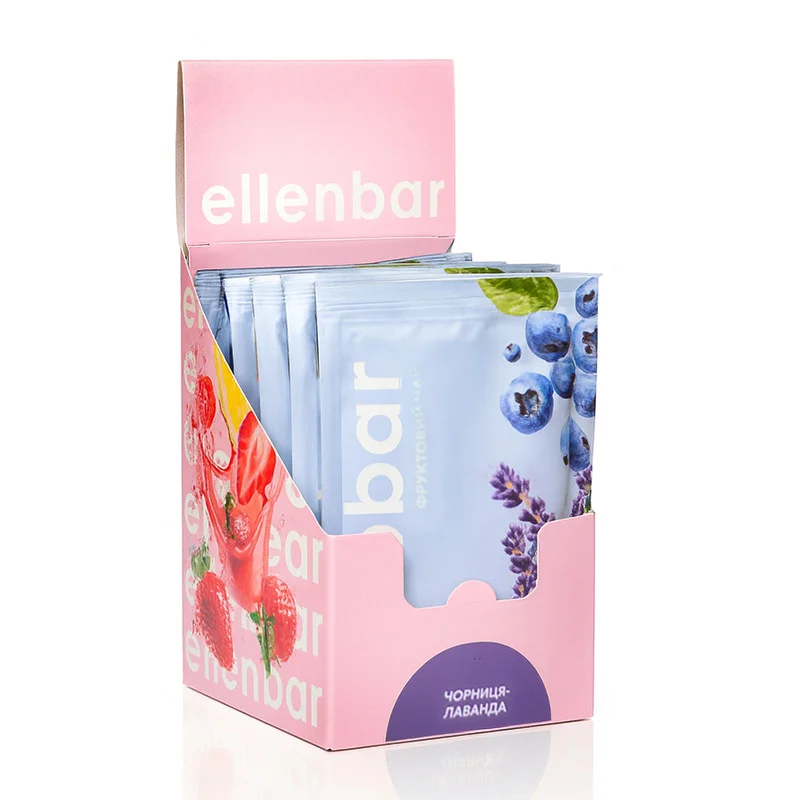 Ellenbar Концентрат-Лимонад-Чай Шоубокс чорниця-лаванда 50г