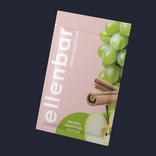 Ellenbar Концентрат-Лимонад-Чай яблуко-виноград-кориця 50г